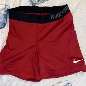 Nike Pro Red Spandex